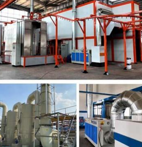 冠航爪式千斤頂采用優(yōu)質(zhì)噴塑線生產(chǎn)設(shè)備